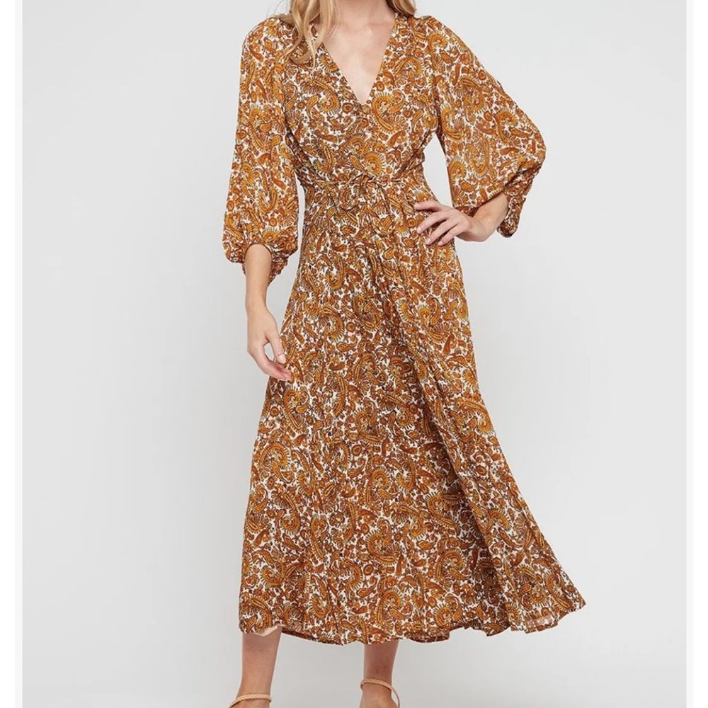 Faithful the Brand Medina Paisley Dress Size Small